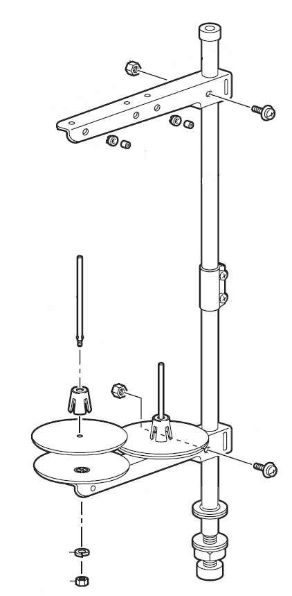 COTTON STAND ASSY 2DR