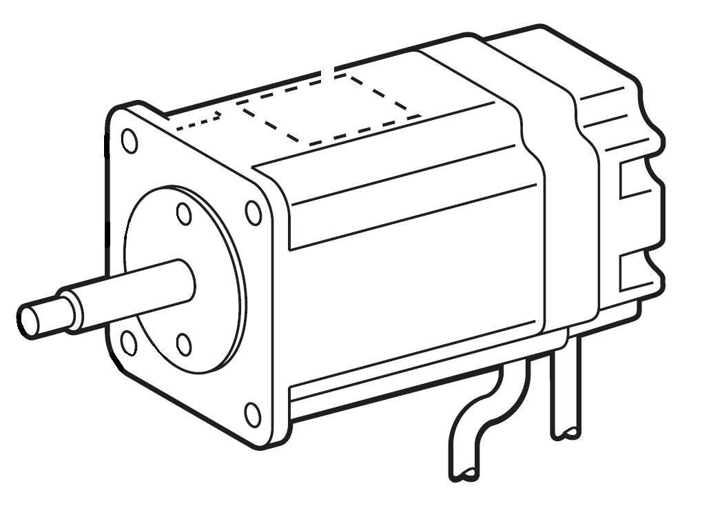 PULSE MOTOR ASSY  X