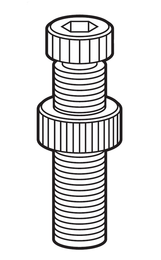 PRESSER ADJUSTING SCREW ASSY