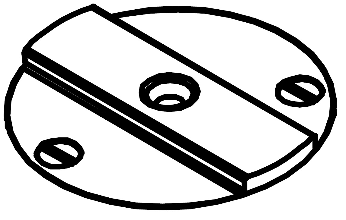 NEEDLE HOLE PLATE 2.6