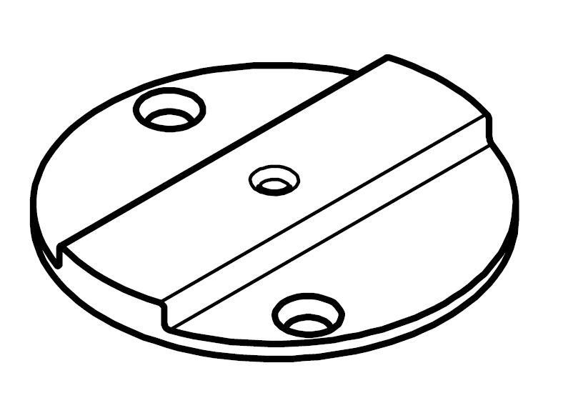 NEEDLE HOLE PLATE 1.6