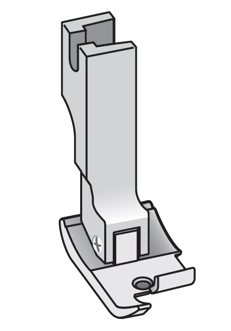 PIED ARTICULÉ BORDEUR 8MM - SIMPLE