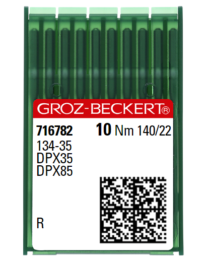 AIGUILLE MACHINE 134-35-R-N° 140-CHROME-716782