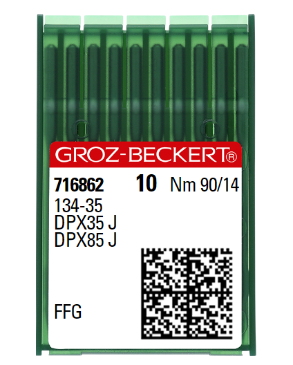 AIGUILLE MACHINE 134-35-FFG-N° 90-CHROME-716862