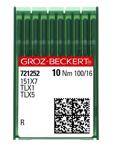 AIGUILLE MACHINE 151X7-R-N° 100-CHROME-721252