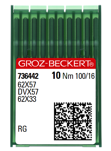 AIGUILLE MACHINE 62X57-RG-N° 100-CHROME-736442