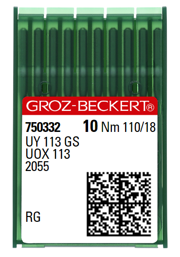 AIGUILLE MACHINE UY 113 GS-RG-N° 110-CHROME-750332