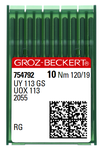 AIGUILLE MACHINE UY 113 GS-RG-N° 120-CHROME-754792