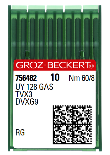 AIGUILLE MACHINE UY 128 GAS-RG-N° 60-CHROME-756482