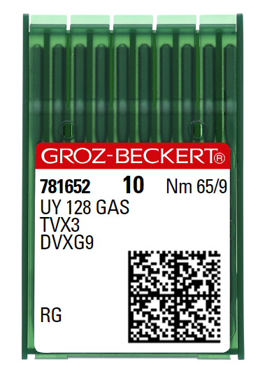 AIGUILLE MACHINE UY 128 GAS-RG-N° 65-CHROME-781652