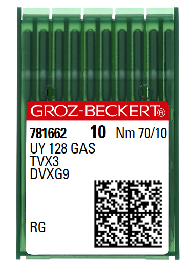 AIGUILLE MACHINE UY 128 GAS-RG-N° 70-CHROME-781662