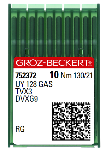 AIGUILLE MACHINE UY 128 GAS-RG-N° 130-CHROME-752372