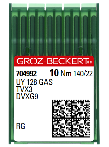 AIGUILLE MACHINE UY 128 GAS-RG-N° 140-CHROME-704992