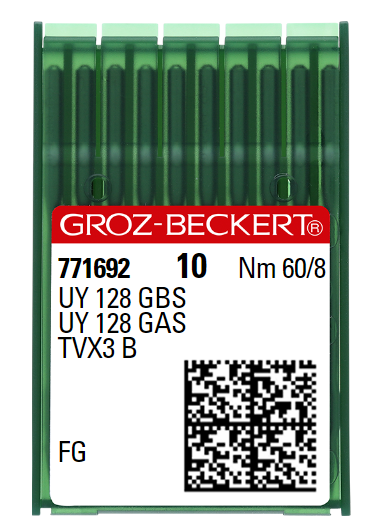 AIGUILLE MACHINE UY 128 GBS-FG-N° 60-CHROME-771692