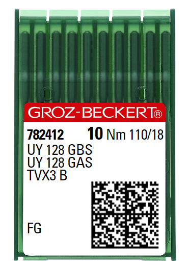 AIGUILLE MACHINE UY 128 GBS-FG-N° 110-CHROME-782412