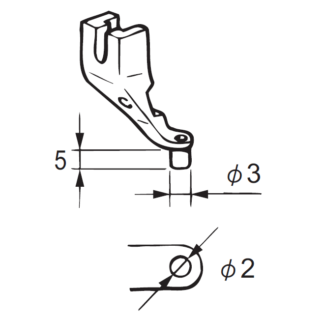 PRESSER FOOT C