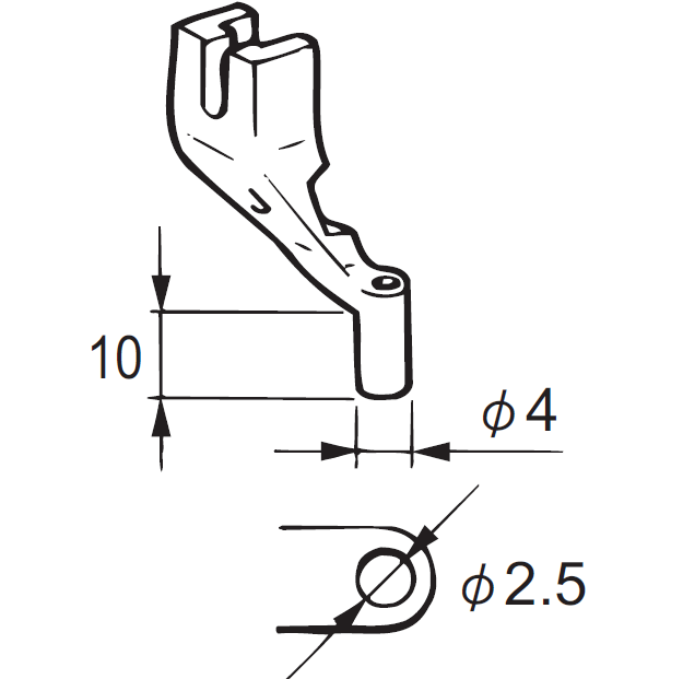 PRESSER FOOT J