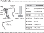 PIED GUIDE DOUBLE BRANCHE - DOUBLE