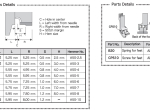 PIED COMPENSÉ POUR GUIDE OURLEUR 10MM - SIMPLE