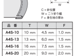 GUIDE BORDEUR ESCAMOTABLE 10X4.5MM